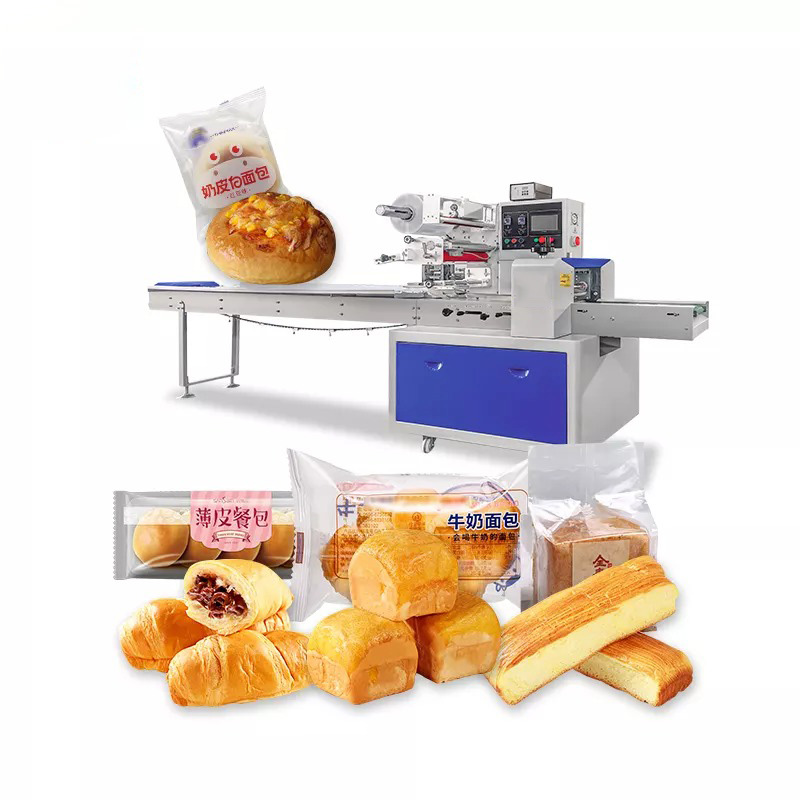 Makinë për paketimin e ushqimit me rrjedhje horizontale